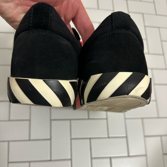 OFF-White Vulc Low Black Fuchsia Sneakers size 42 - Picture 3 of 12